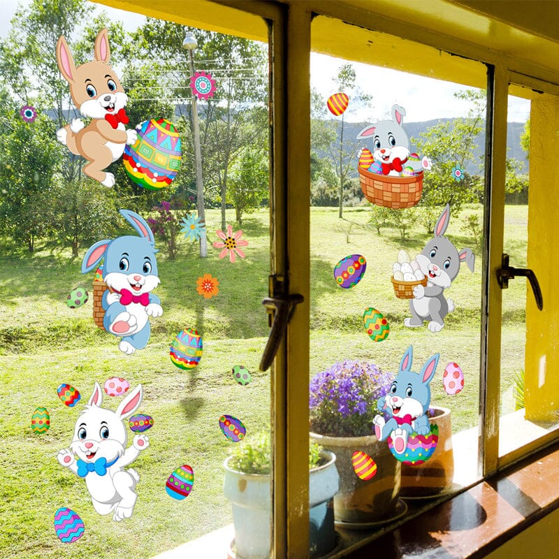 Bunny Egg Wall Sticker（2 pcs） - Image 3