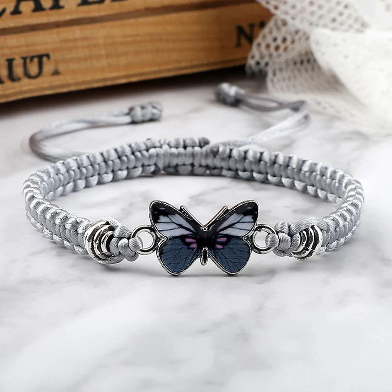 Butterfly Charm Bracelet - Image 4