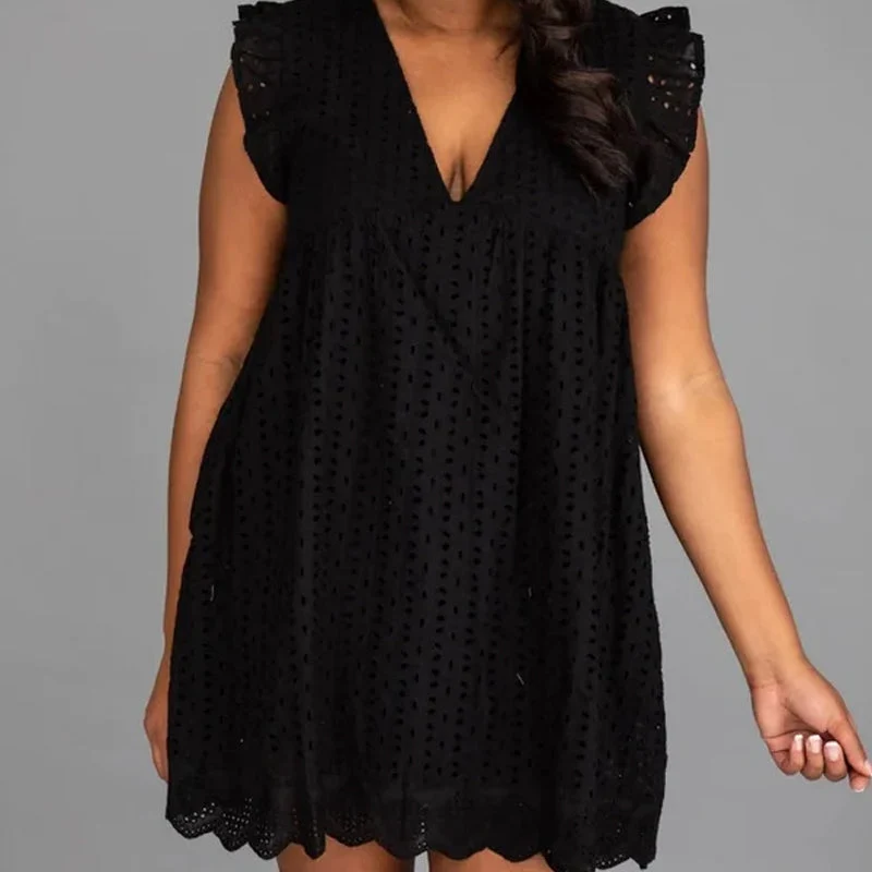California Lace Dress Romper - Image 4