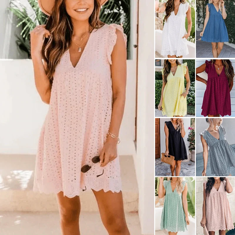 California Lace Dress Romper - Image 6