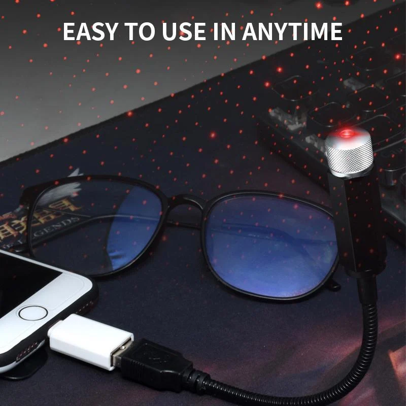 Car and Home Ceiling Romantic USB Night Light - Image 6