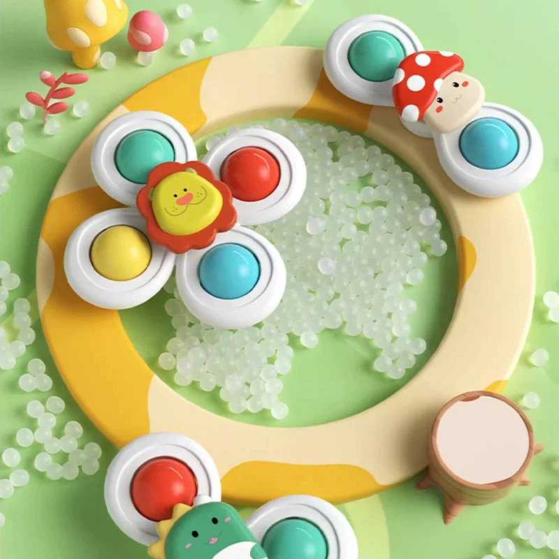 Cartoon Suction Cup Spinning Toy For Kids - Image 9