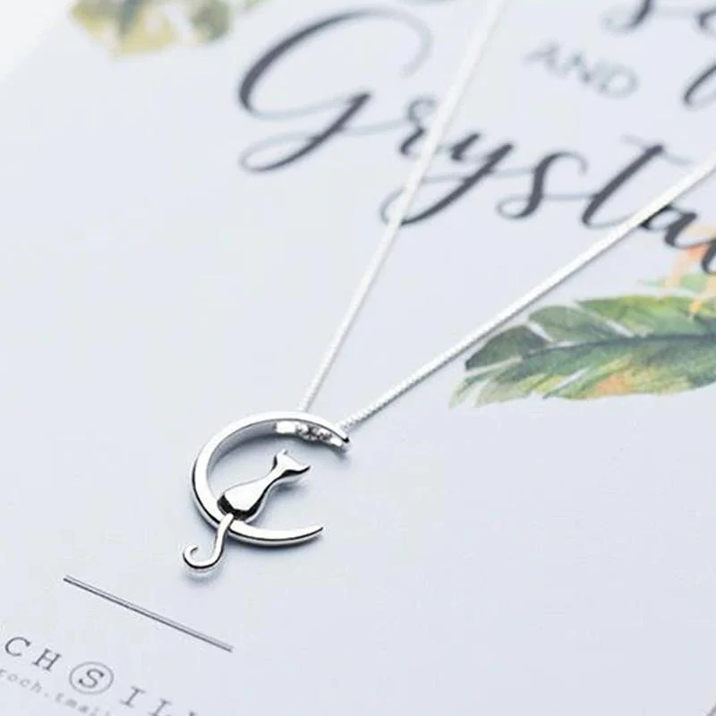 Cat pendant necklace - Image 3