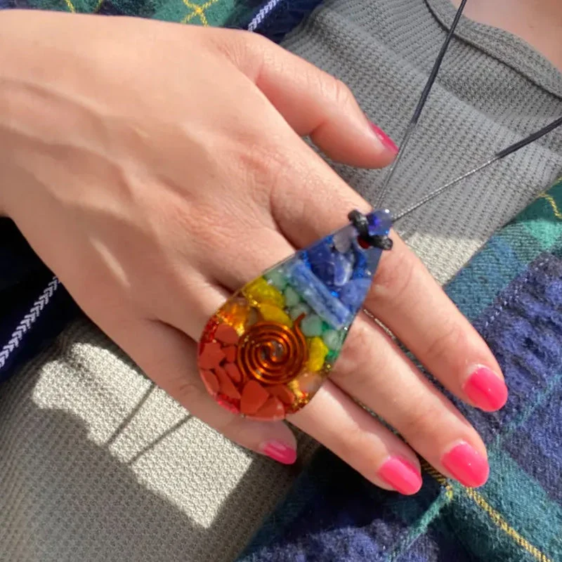 Chakra Orgone Necklace - Image 3