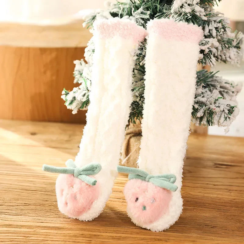 Children's Animal Coral Fleece Socks - Image 9