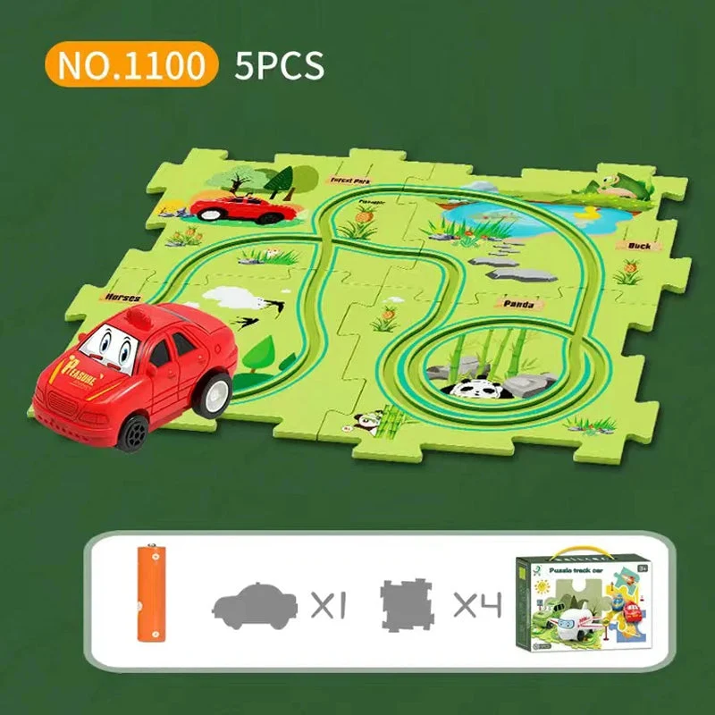 🧩Children's Educational Puzzle Track Car Play Set🧩 - Image 27