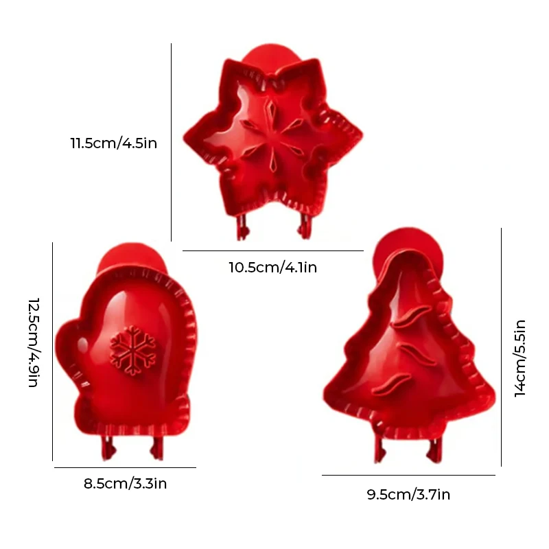 Christmas One-press Hand Pie Maker - Image 15