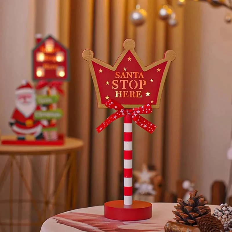 Christmas Street Sign Decoration Lights - Image 23