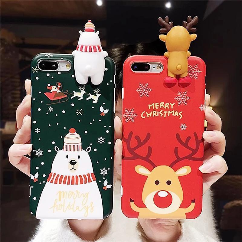 Christmas Theme Soft TPU Phone Cases - Image 2