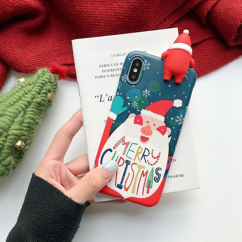 Christmas Theme Soft TPU Phone Cases - Image 3