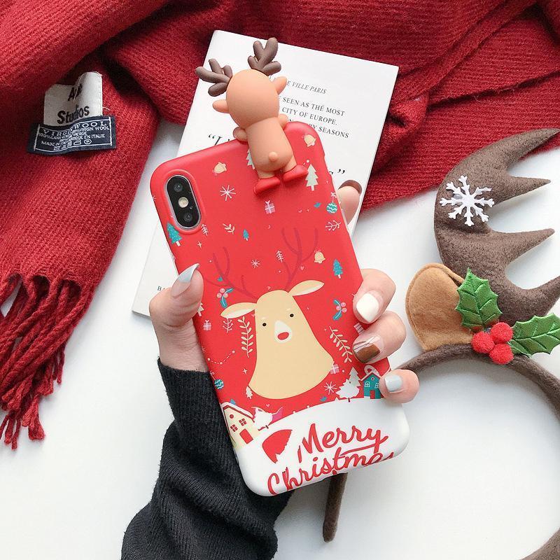 Christmas Theme Soft TPU Phone Cases - Image 4