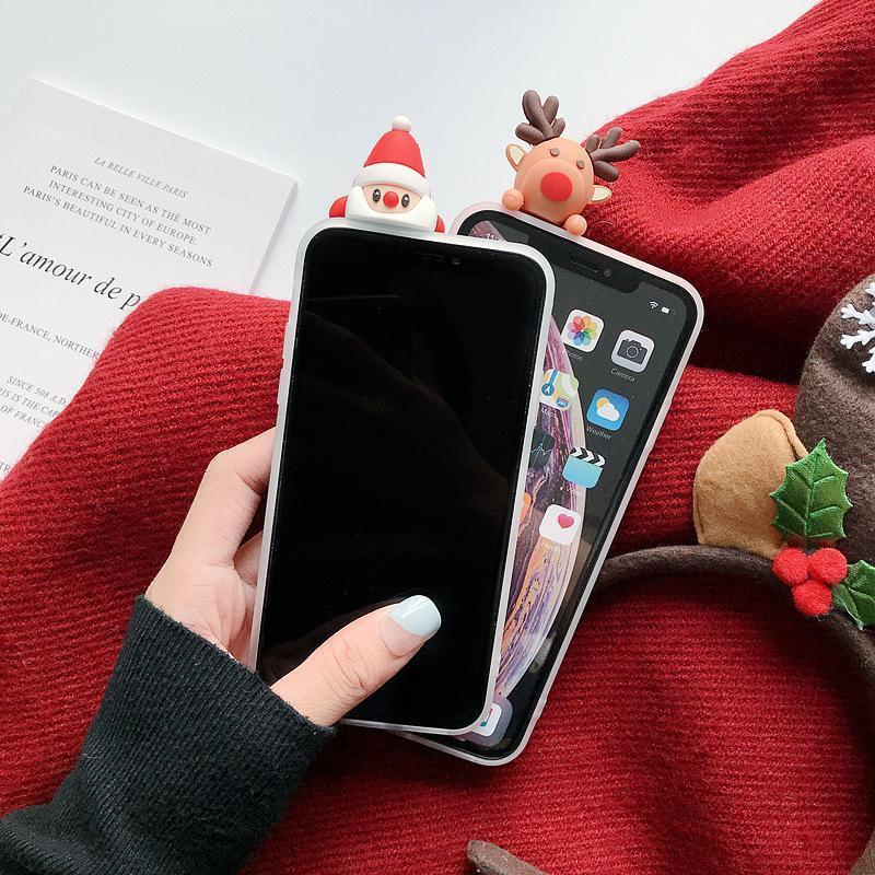Christmas Theme Soft TPU Phone Cases - Image 7