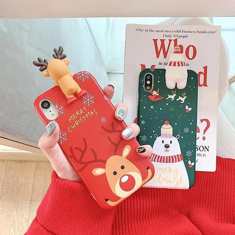 Christmas Theme Soft TPU Phone Cases - Image 9