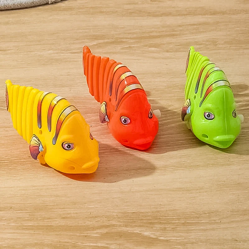 Clockwork Swinging Cartoon Fish  Toys - Image 9