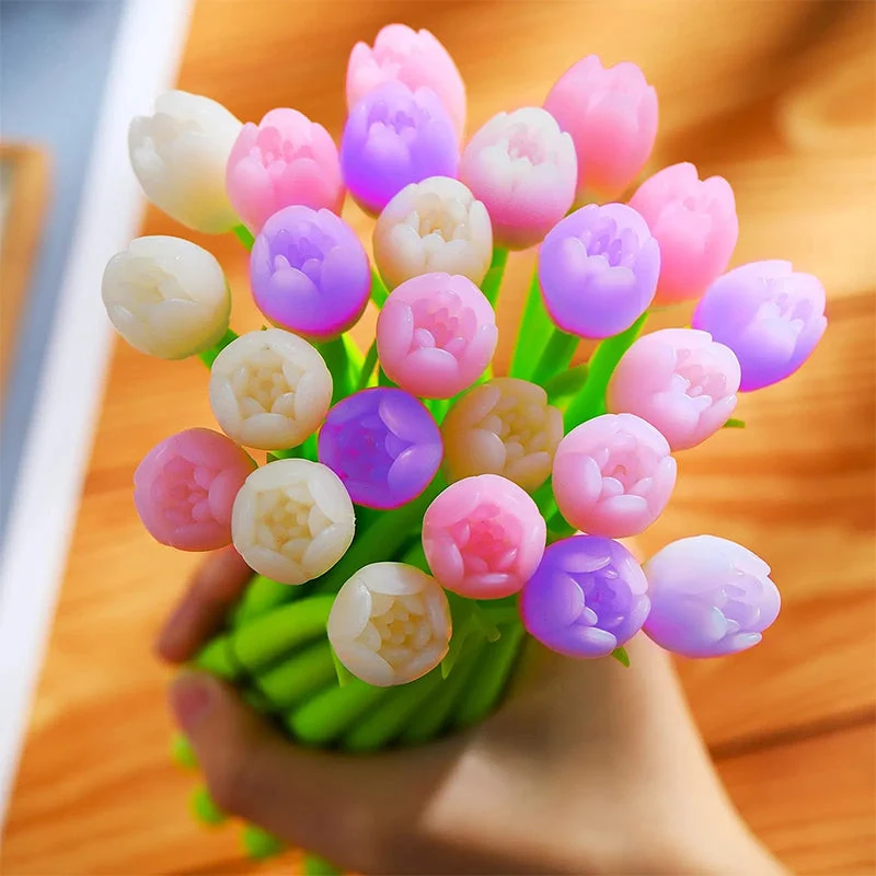Color-changing Tulip Ballpoint Pens - Image 6