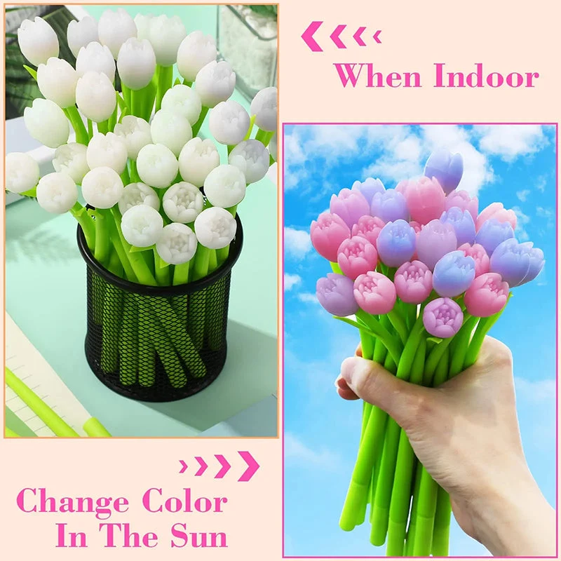 Color-changing Tulip Ballpoint Pens - Image 7