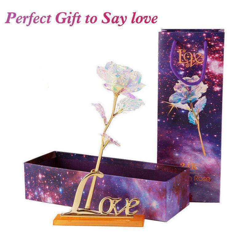 Colorful Galaxy Rose with Love - Image 5