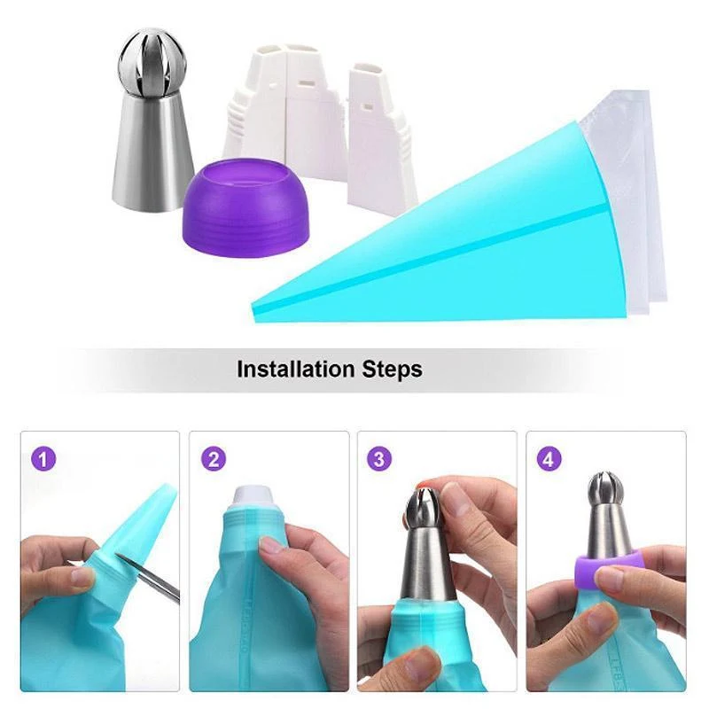Comfybear™ Cake Decor Piping Tips - Image 4