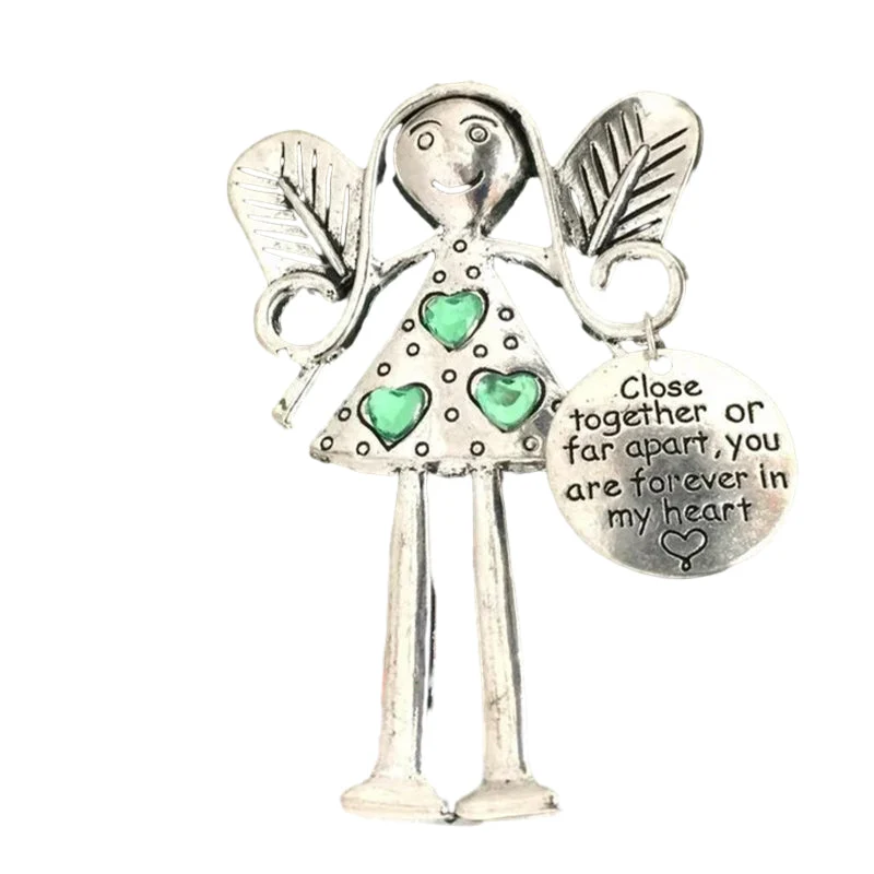 Crazy Beautiful Friends Forever - Angel Ornament Christmas Gift - Image 8