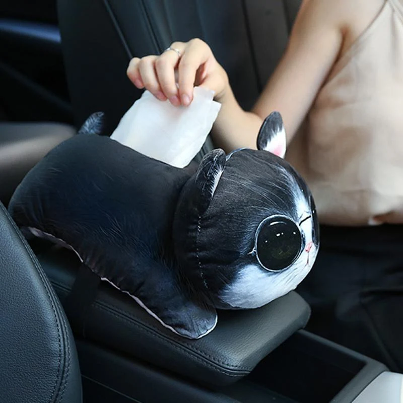 Creative Cartoon Paper Napkin Tissue Box - Image 9