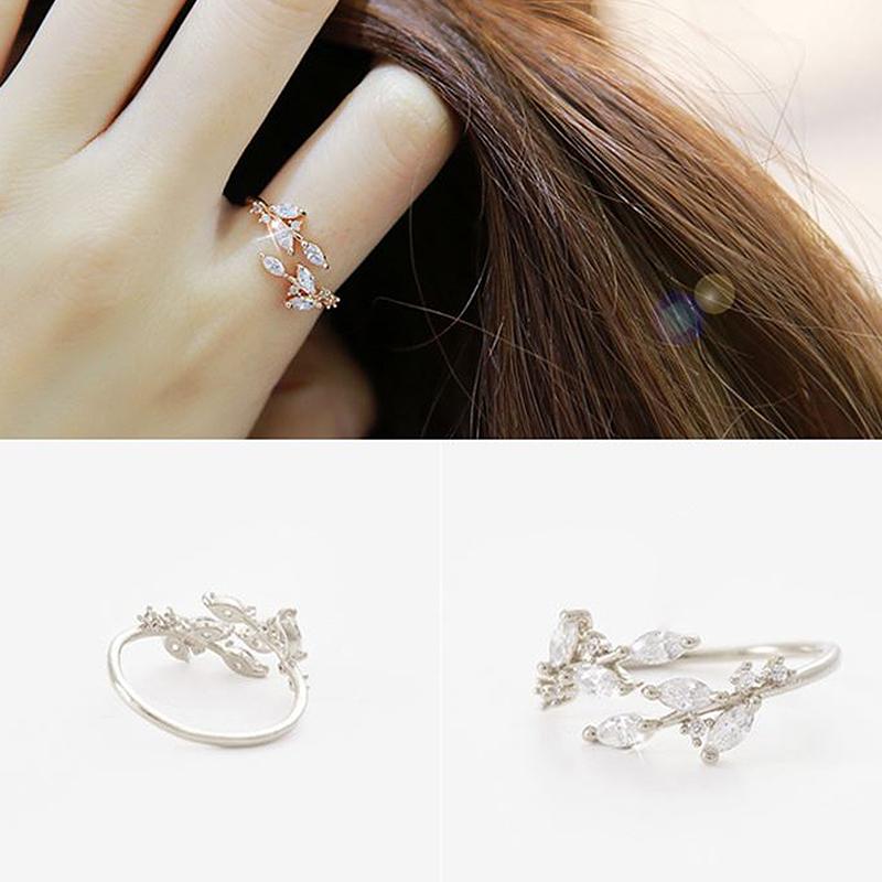 Creative Leaf Ring - Image 2