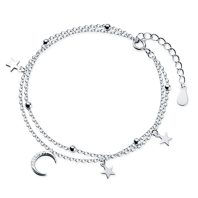 Crescent Moon & Star Bracelet - Image 9