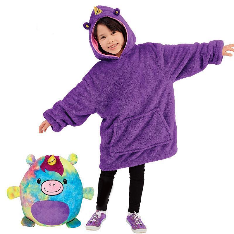 Cute Warm Comfy Oversized Pet Hoodie For Kids - Image 8