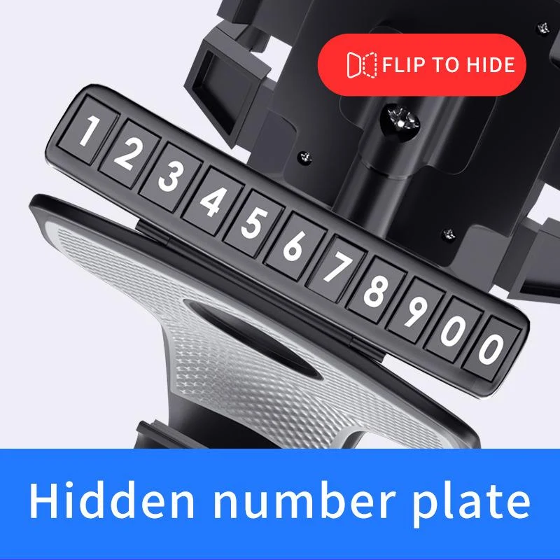 Dashboard Phone Holder with Number Plate - Image 9