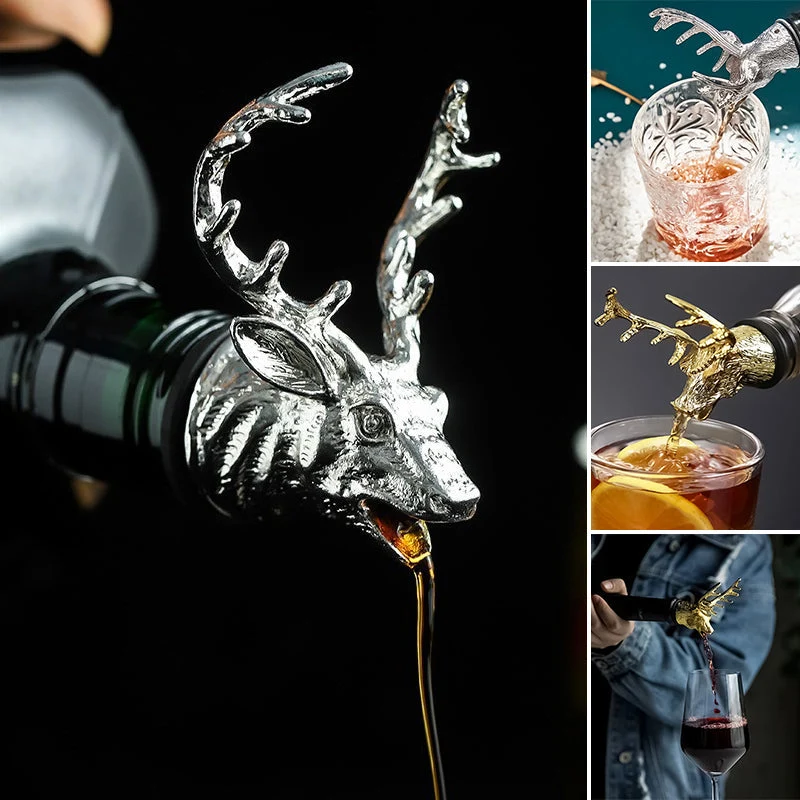Deer Head Wine Pourer - Image 15