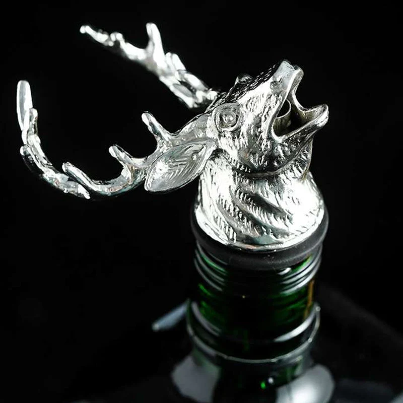 Deer Head Wine Pourer - Image 2