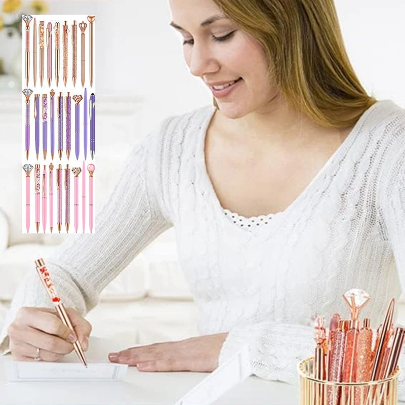 Diamond Ballpoint Pen Set - Image 9