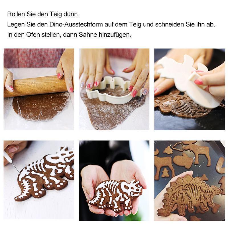 Dinosaur Cookie Molds(3 pics/set) - Image 4