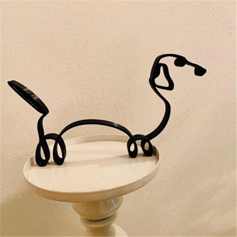 Dog Minimalist Art Sculpture - Image 7