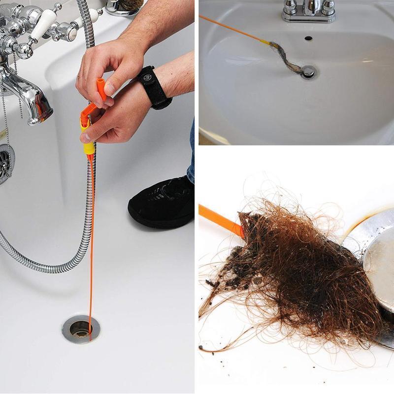 Hirundo® Drain Weasel Hair Clog Tool - Image 3