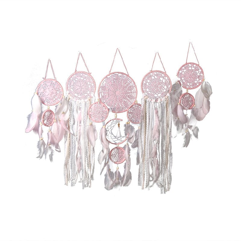 Dreamcatcher Moon and Stars Hanging Over the Bed(5 PCS) - Image 5