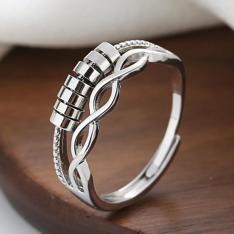 Drive Away Your Anxiety Infinity Fidget Ring - Image 5