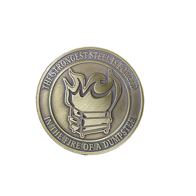 Dumpster Fire Challenge Coin - Image 9