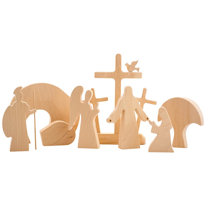 Easter Scene Wooden Decoration - Image 13