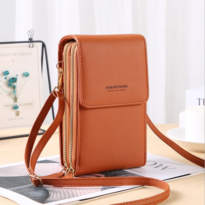 Elegant Crossbody Touch Screen Phone Bag - Image 10