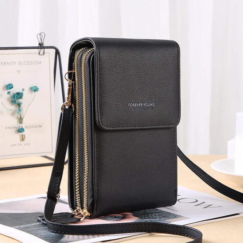 Elegant Crossbody Touch Screen Phone Bag - Image 7