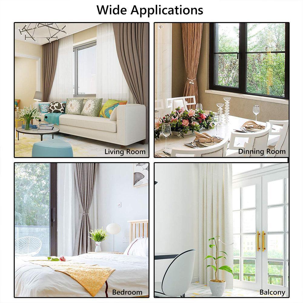 Elegant Magnetic Curtain Buckle, 2 PC - Image 3