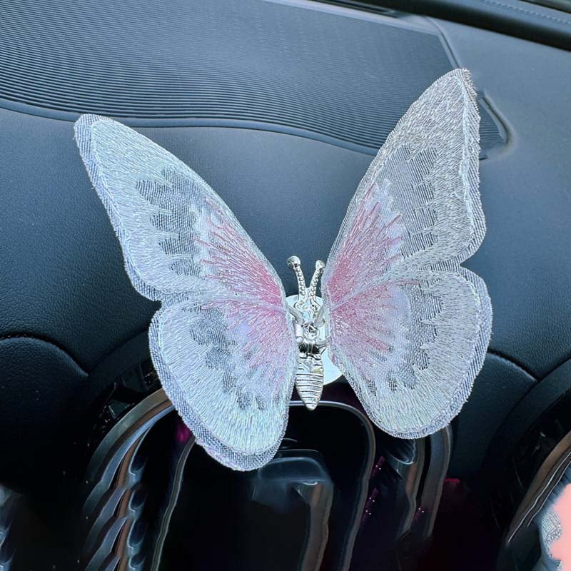 Embroidery Fragrance Butterfly Car Decoration - Image 13