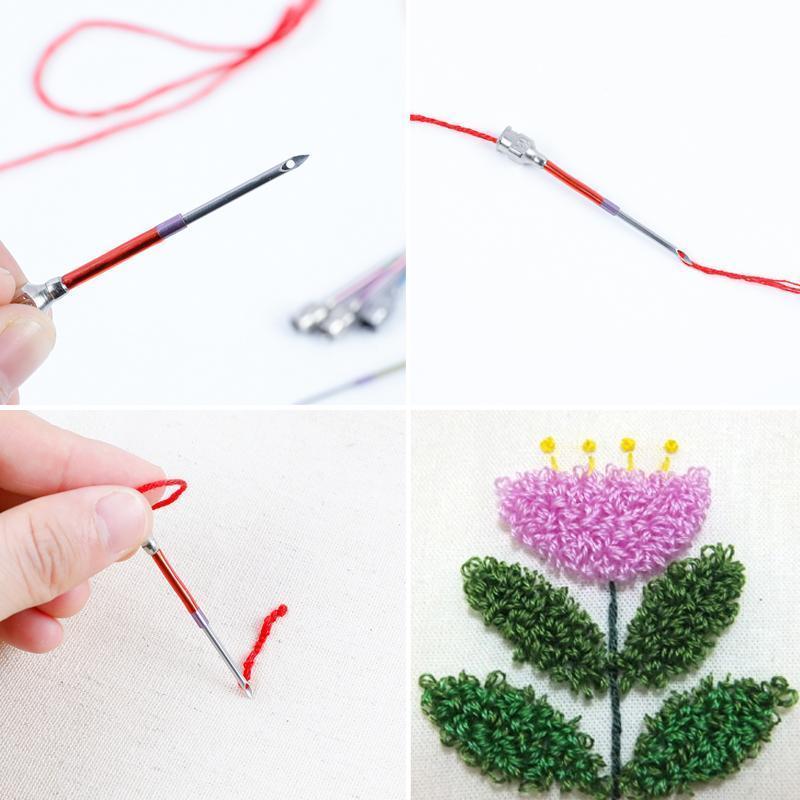 Embroidery Stitching Punch Needles (7 PCs) - Image 3