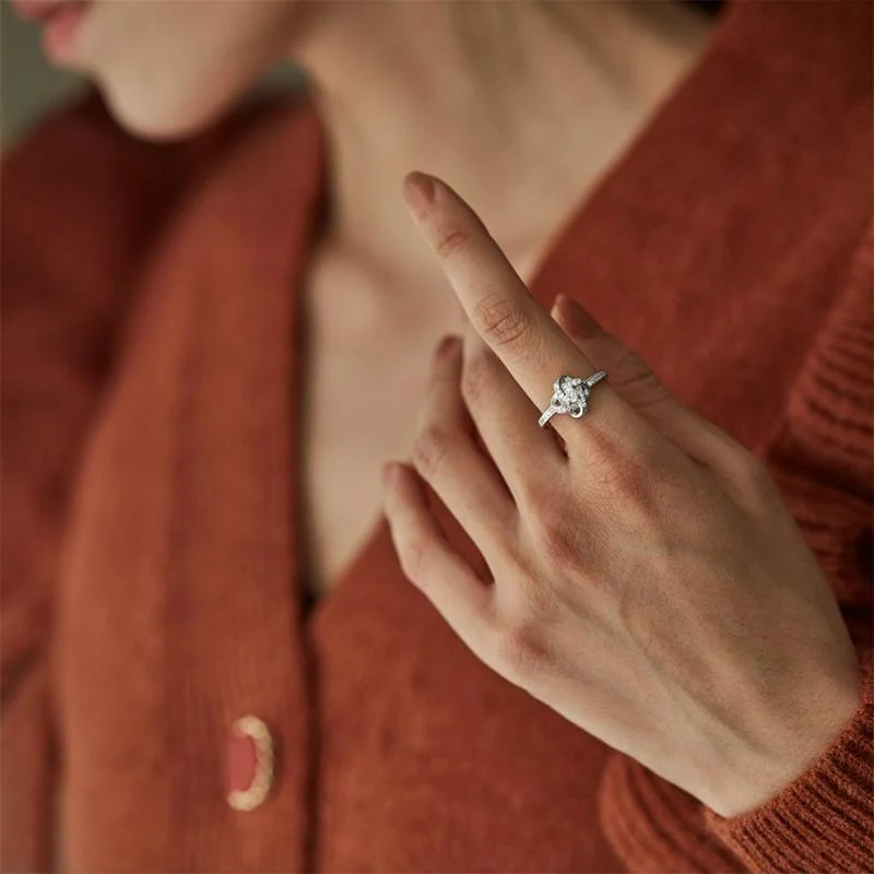 Endless Knot Ring and Necklace - Image 2