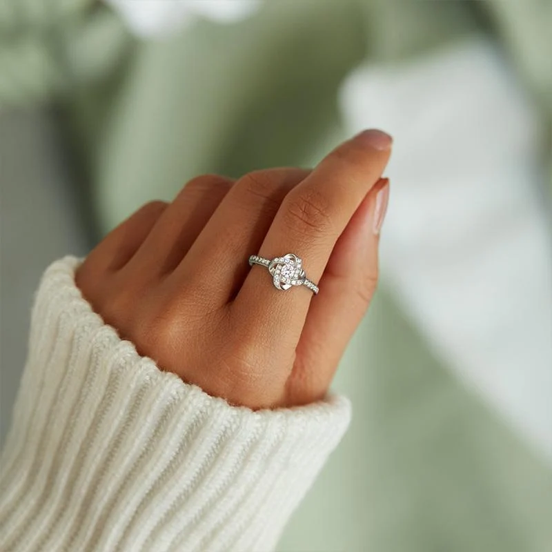 Endless Knot Ring and Necklace - Image 5
