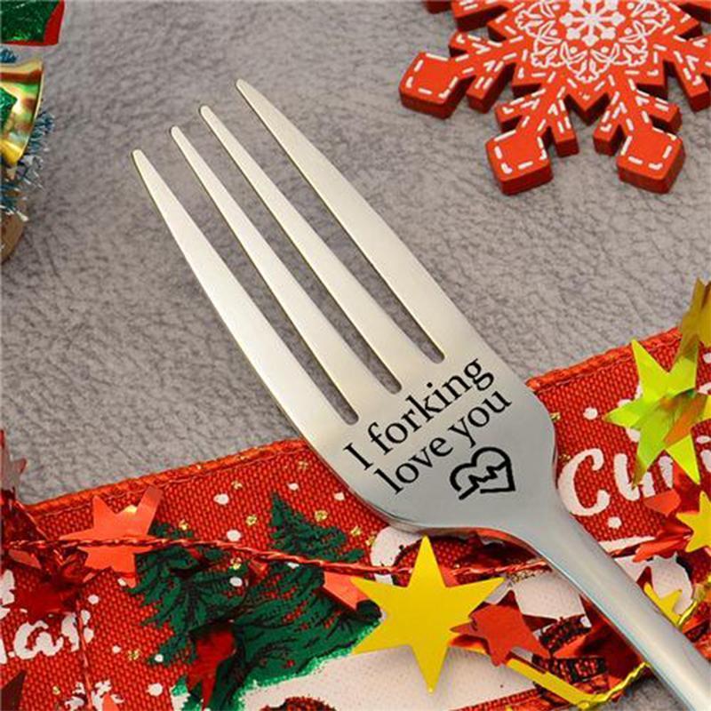 Engraved Fork - Best Funny Gift For Loved One - Image 7