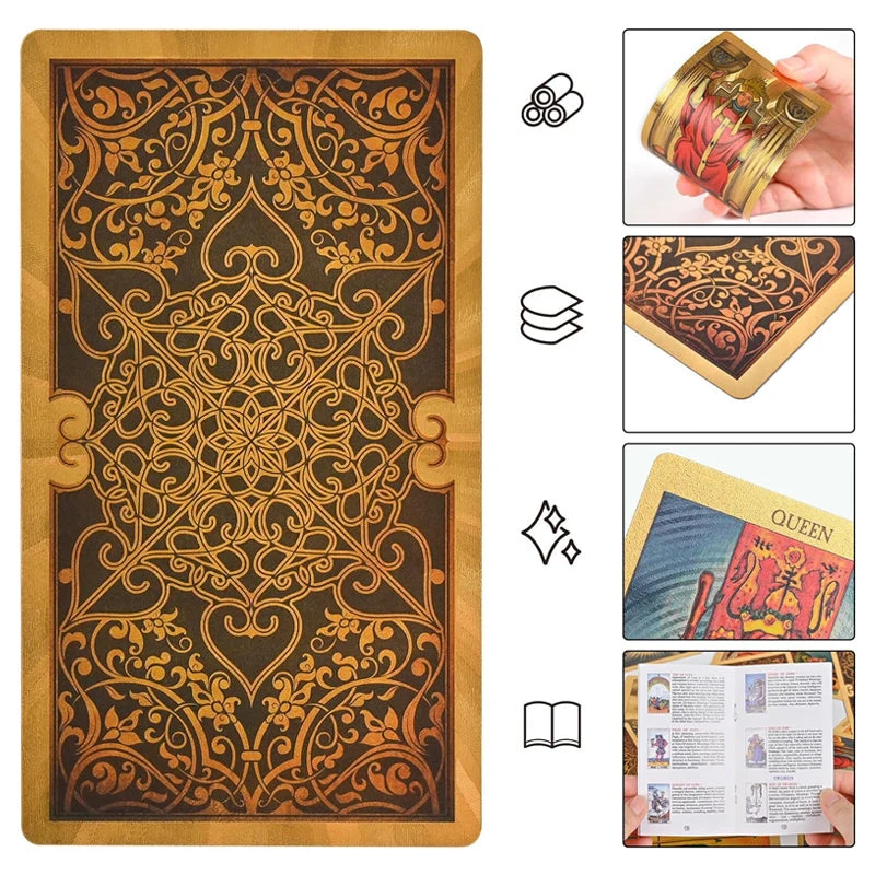 Explore the Mystical World of Tarot Gold Foil Tarot - Image 15