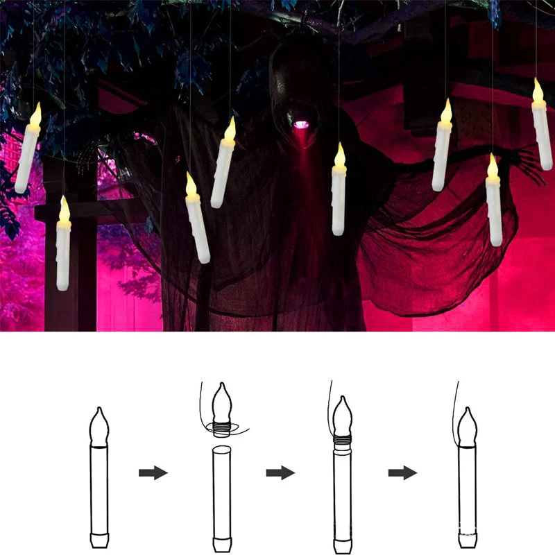 Fantasy Floating Candles with Wand Remote - Image 20