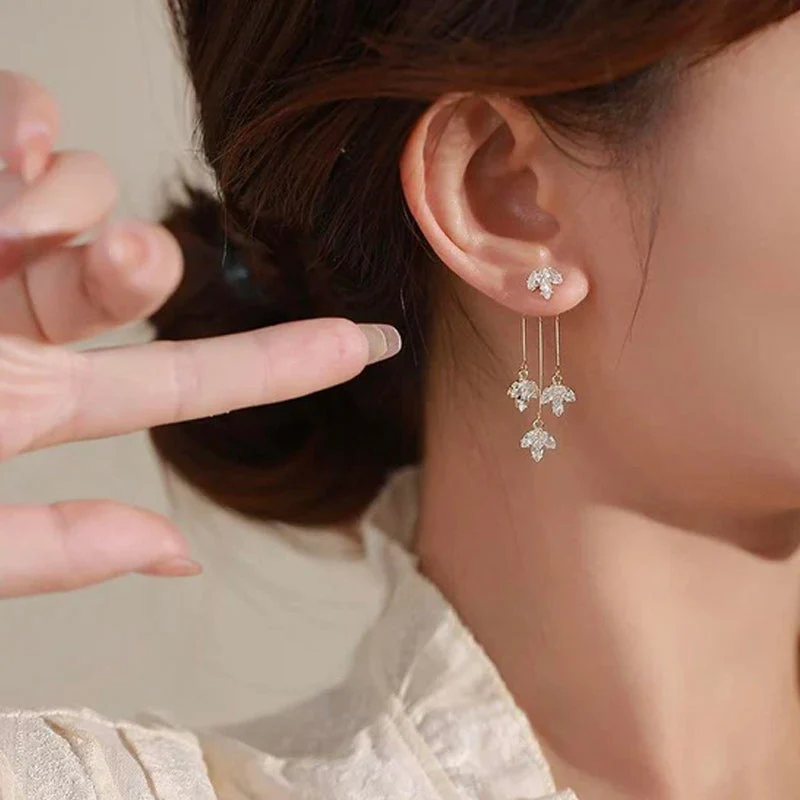 Fashion Maple Leaf Earrings - Image 12
