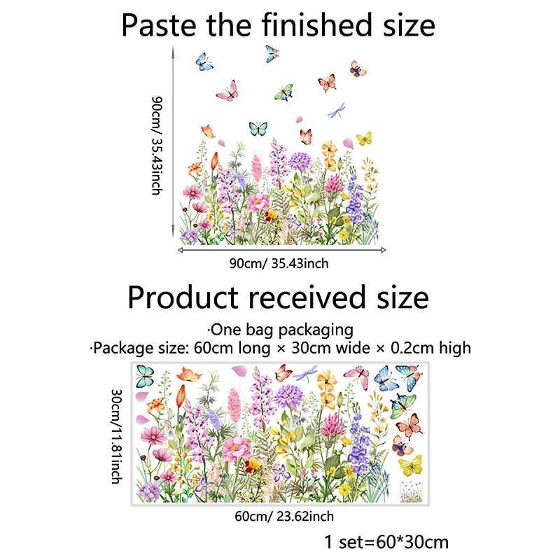 Floral Pattern Window Sticker - Image 17